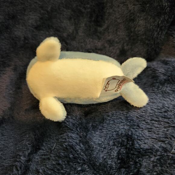 Gund Pusheen The Cat Cute Blue Narwhal Keychain Plush 2018 Mystery Box - Picture 7 of 7